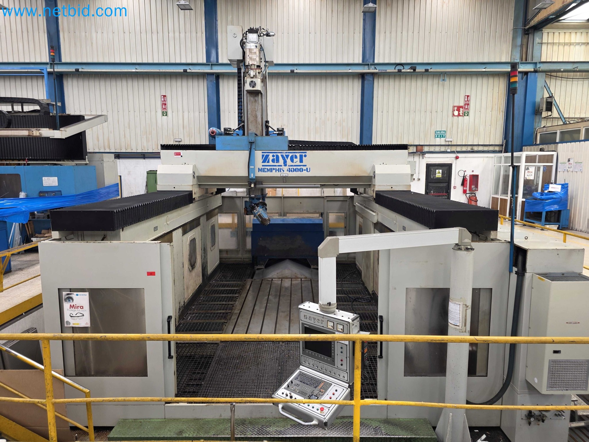 CNC-Portalbearbeitungszentrum ZAYER MEMPHIS 4000-U